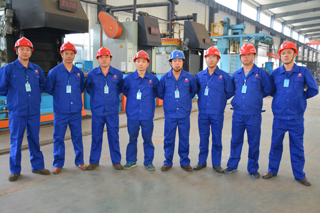 嵩阳煤机刮板机生产团队